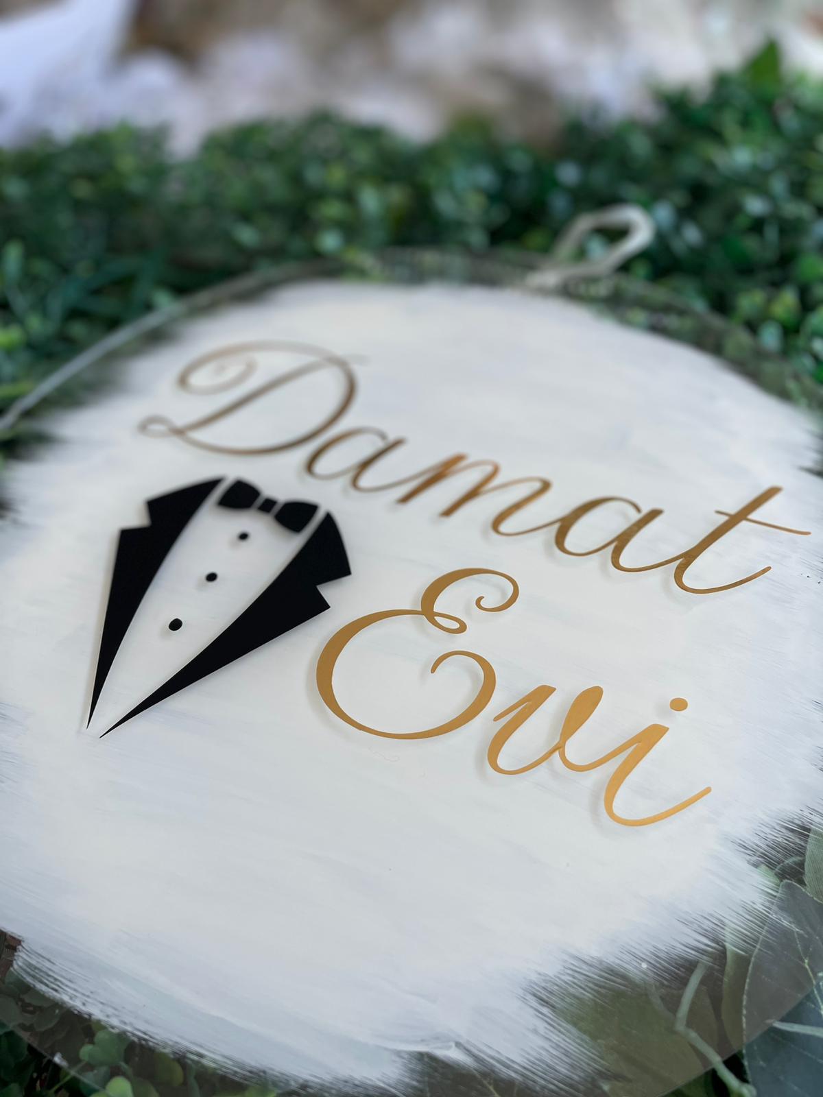 damat evi kapı süsü
