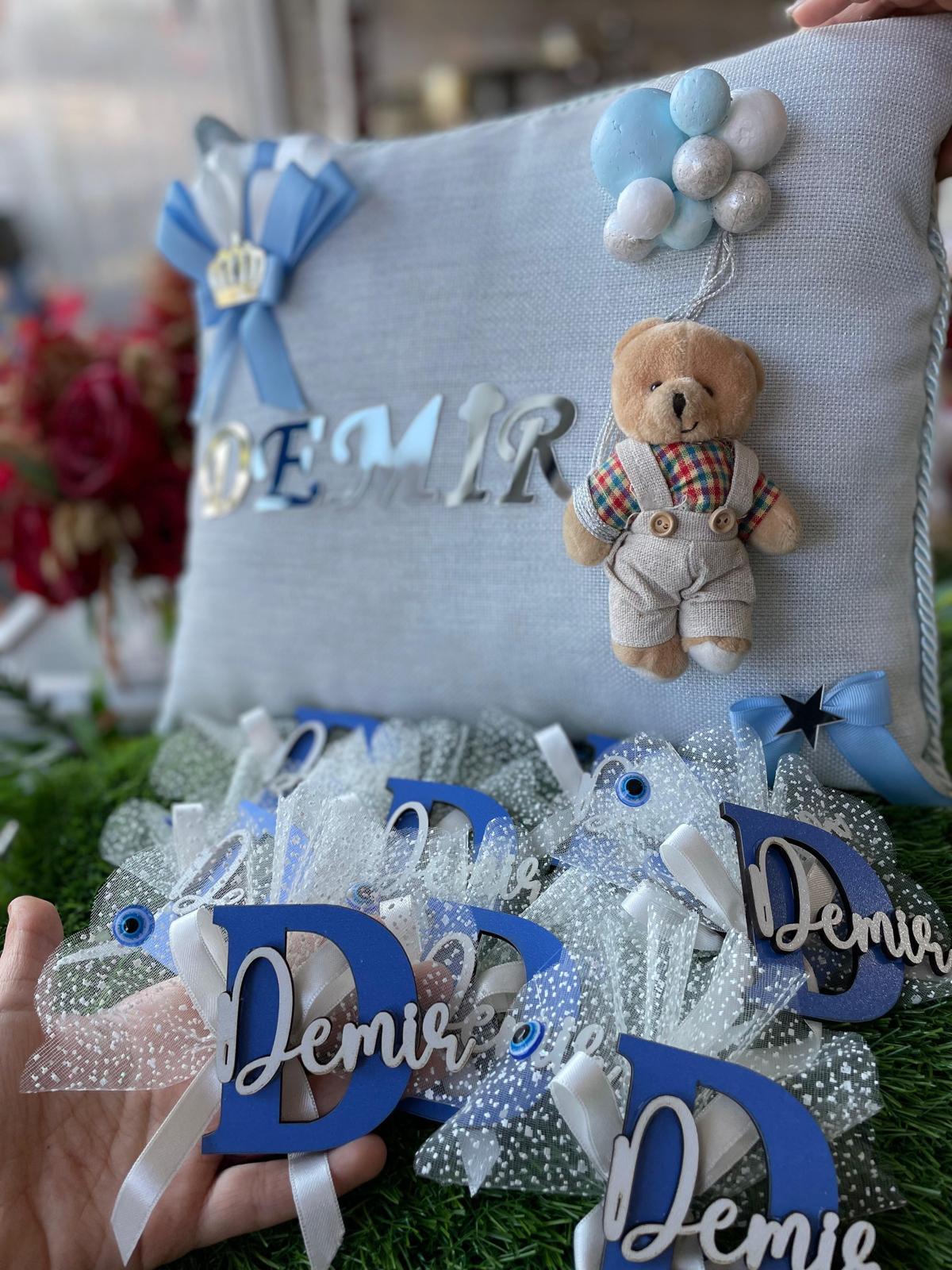 Bebek Yastığı & Magneti & Kapı Süsü seti