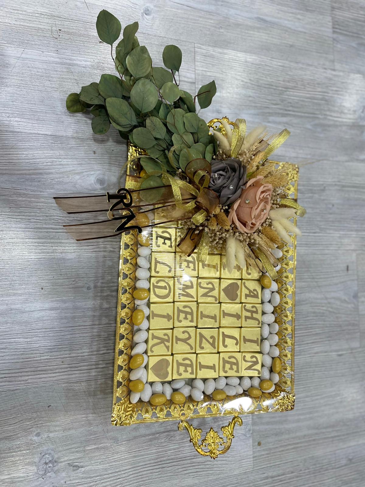 isteme ve nişan çikolatası