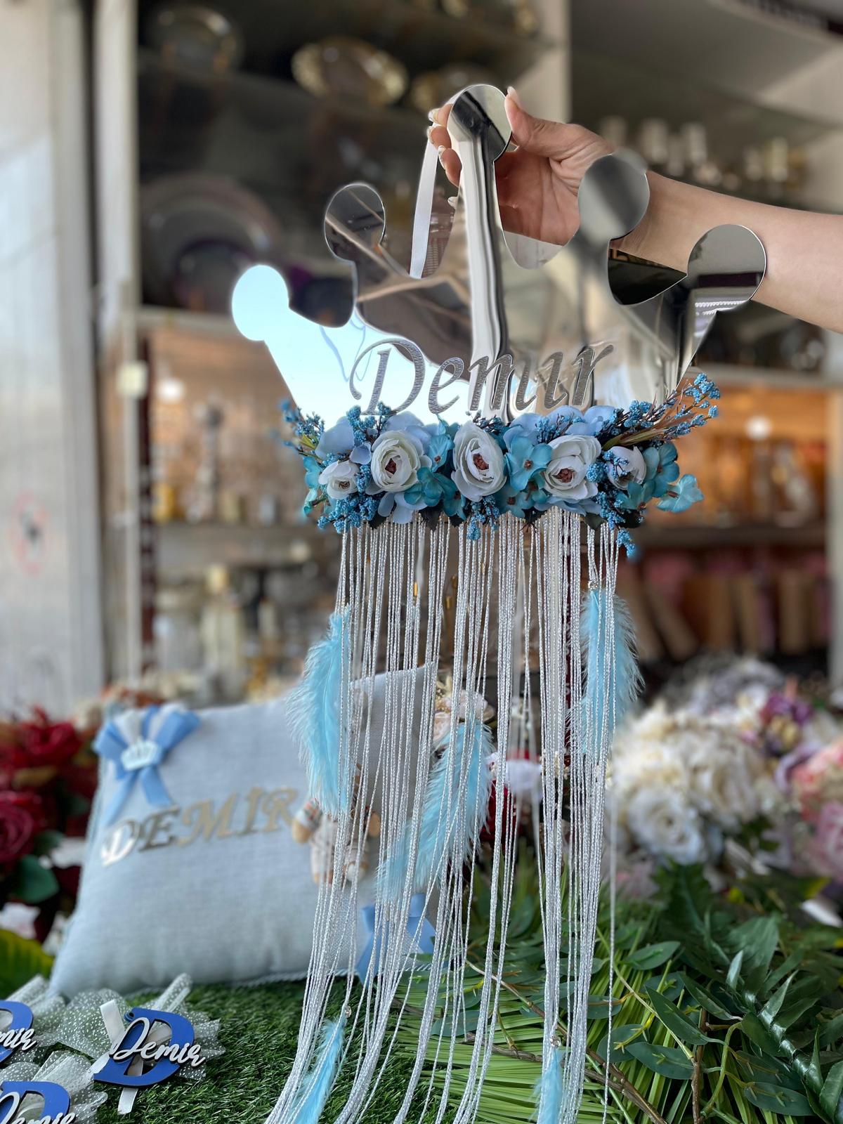 Bebek Yastığı & Magneti & Kapı Süsü seti